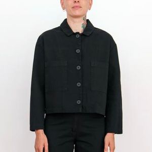 Ali Golden Cropped Jacket